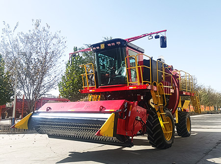 mg冰球突破豪华版DY7101自走式辣椒收获机